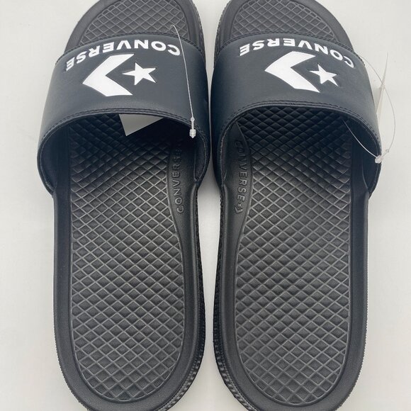 CONVERSE ALL STAR SLIDE BLACK #171214C US MEN'S SIZE 13 - Picture 2 of 5